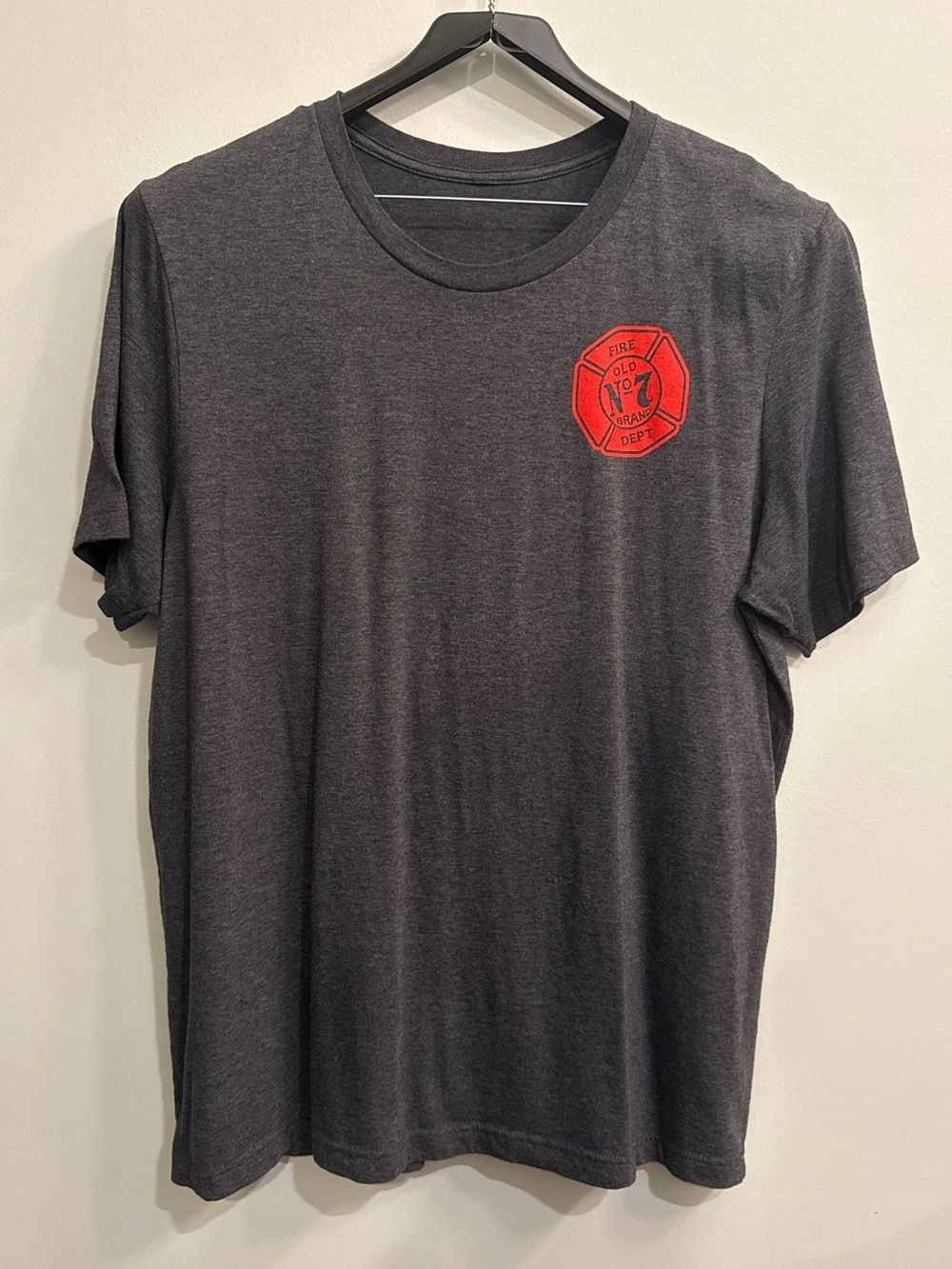 Jack Daniel’s Fire T-Shirt - Gray/Red - XL